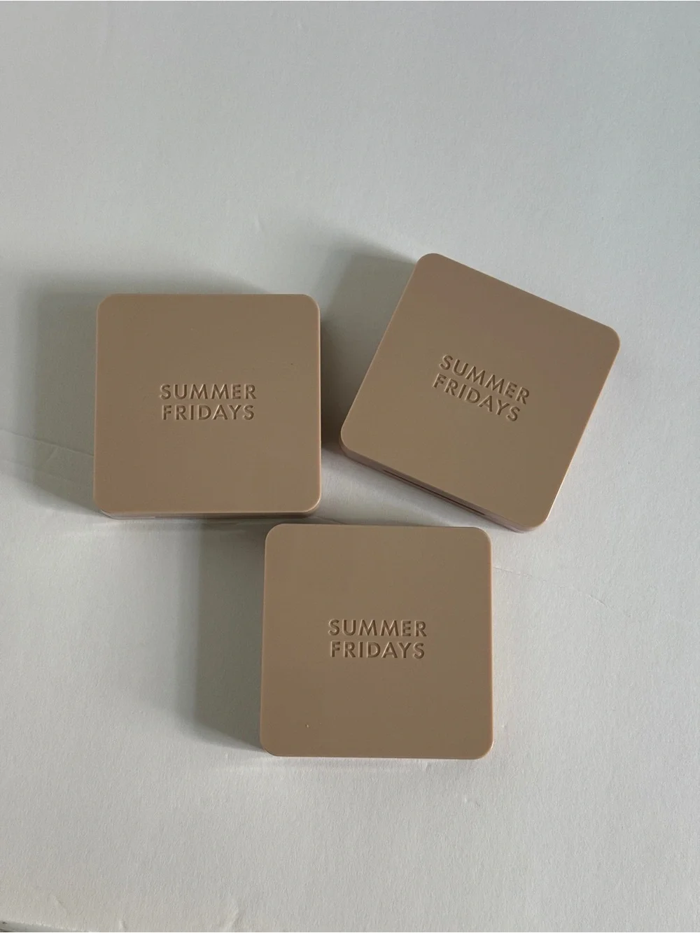 Set of three summer Fridays Bronzer Butter Balm